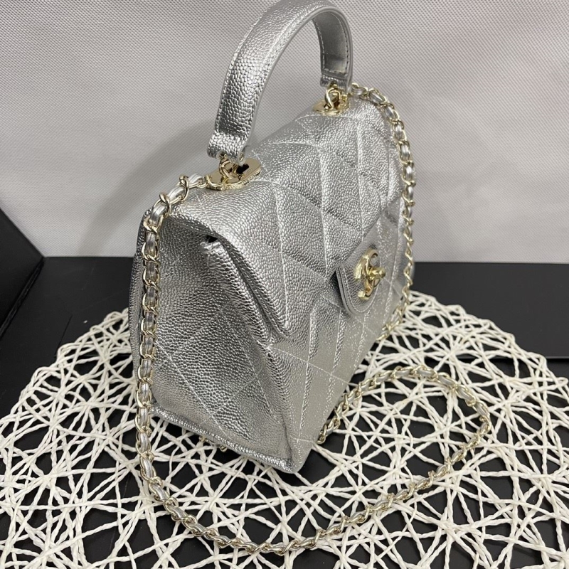 Ch**el top handle bags